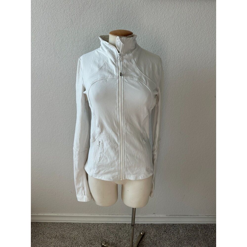 Lululemon White Define Jacket